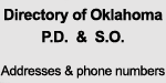 Directory - Oklahoma PD SO